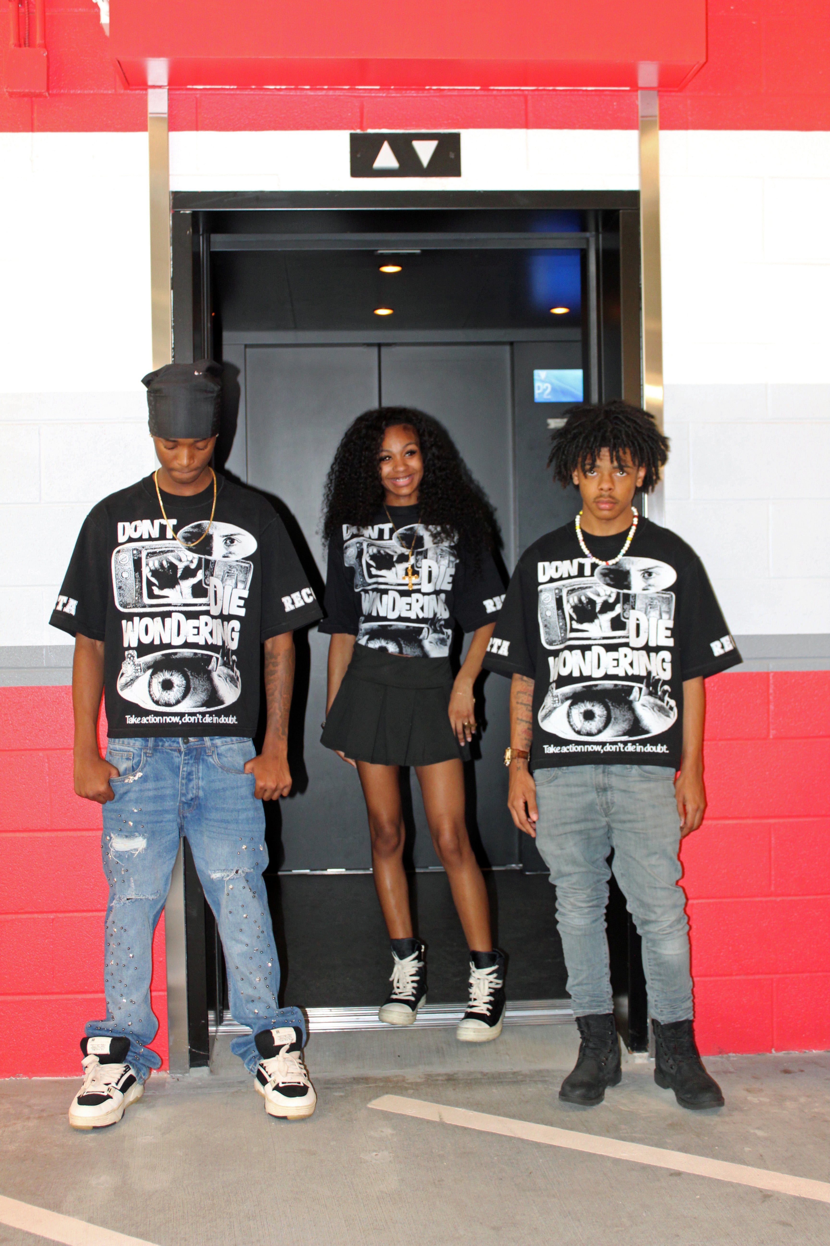 Omerta heavyweight cropped T shirt