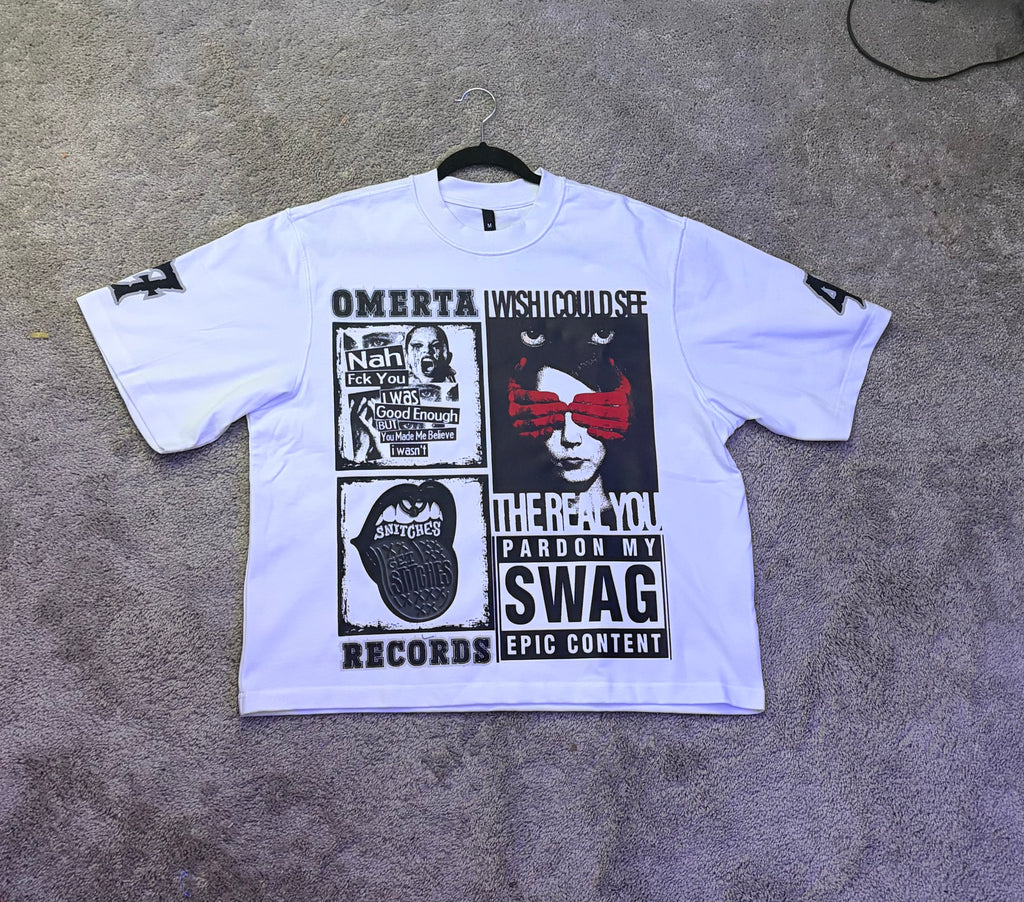 Omerta Versatile cropped T shirt
